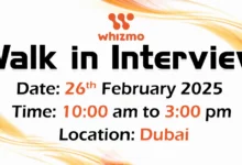 Whizmo Walk in Interview in Dubai