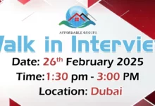 Affordable Group Walk in Interview in Dubai