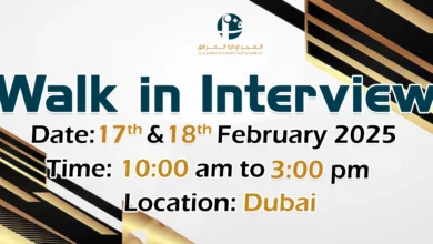 Al Fajer Facilities Walk in Interview in Dubai