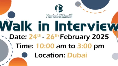 Al Fajer Facilities Walk in Interview in Dubai