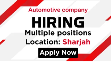 Automotive Company Recruitments in Sharjah