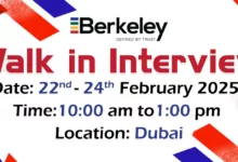 Berkeley Walk in Interview in Dubai