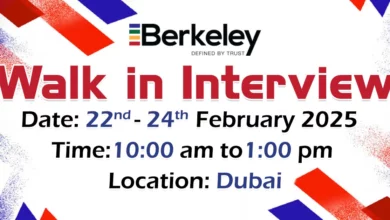 Berkeley Walk in Interview in Dubai