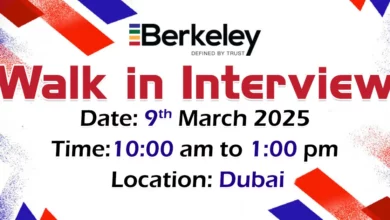 Berkeley Walk in Interview in Dubai