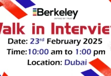 Berkeley Walk in Interview in Dubai