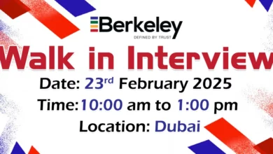 Berkeley Walk in Interview in Dubai