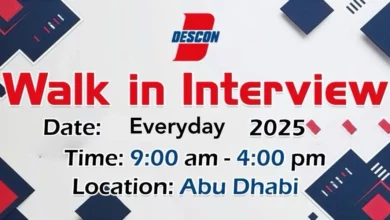 Descon Engineering Walk in Interview in Abu Dhabi