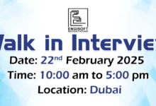 Engisoft Engineering Walk in Interview in Dubai