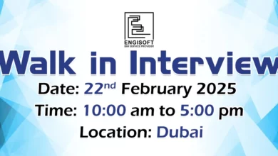 Engisoft Engineering Walk in Interview in Dubai