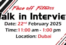 Face off Fitness Walk in Interview in Dubai