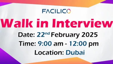 Facilico Walk in Interview in Dubai