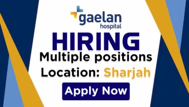 Gaelan Hospital Recruitments in Sharjah