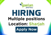 Gaelan Pharmacy Recruitments in Sharjah