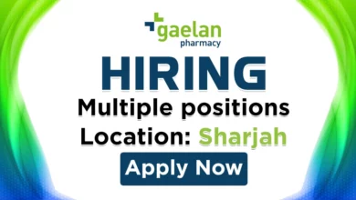 Gaelan Pharmacy Recruitments in Sharjah