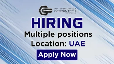 Germantech Motors Recruitments in UAE