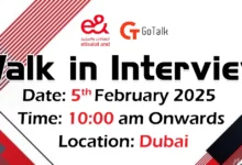 Go Talk Walk in Interview in Dubai