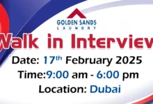 Golden Sands Laundry Walk in Interview in Dubai