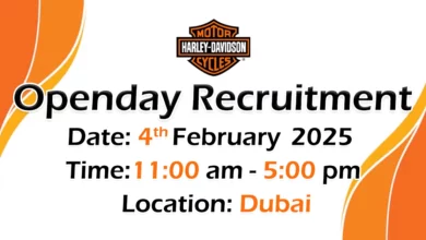 Harley Davidson Open Day Recruitment in Dubai