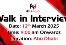 Hire Hub Walk in Interview in Abu Dhabi