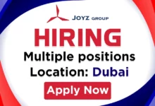 Joyz Group Recruitments in Dubai