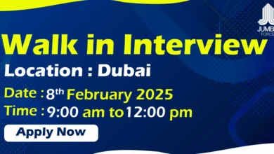 Jumbo Force Walk in Interview in Dubai