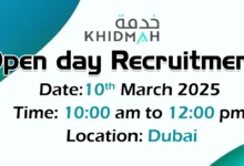 Khidmah Open Day Recruitment in Dubai