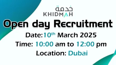 Khidmah Open Day Recruitment in Dubai