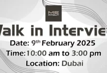 ME Fitout Walk in Interview in Dubai