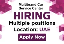 Multibrand Car Service Center Recruitment in UAE