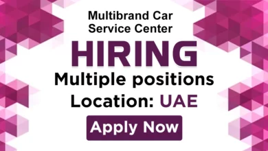 Multibrand Car Service Center Recruitment in UAE