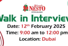 Nesto Hypermarket Walk in Interview in Dubai