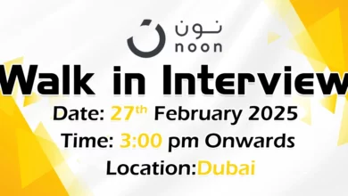 Noon Minutes Walk in Interview in Dubai