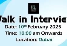 Royal Smart Walk in Interview in Dubai