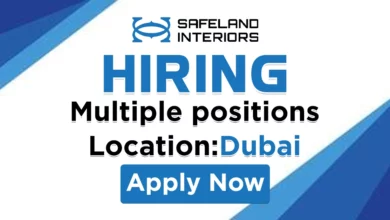 Safeland Interiors Recruitment in Dubai