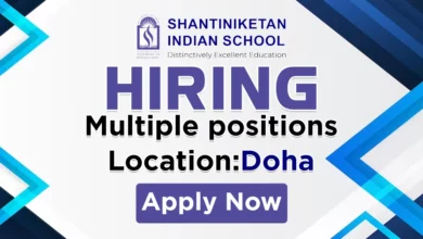 Shantiniketan Indian School Recruitments in Doha