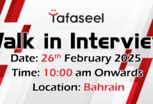 Tafaseel Group Walk in Interview in Bahrain