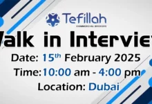 Tefillah Walk in Interview in Dubai