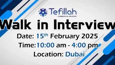 Tefillah Walk in Interview in Dubai