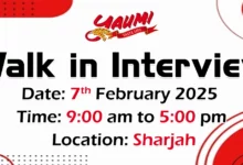 Yaumi International Walk in Interview in Sharjah