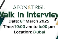 Aeon & Trisl Walk in Interview in Dubai