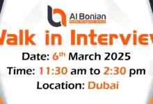 Al Bonian FM Walk in Interview in Dubai