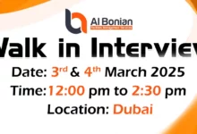 Al Bonian FM Walk in Interview in Dubai