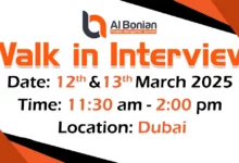 Al Bonian FM Walk in Interview in Dubai