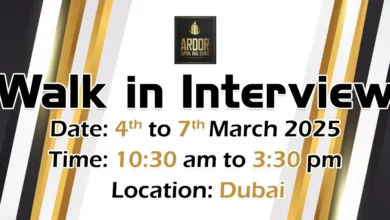 Ardor Real Estate Walk in Interview in Dubai