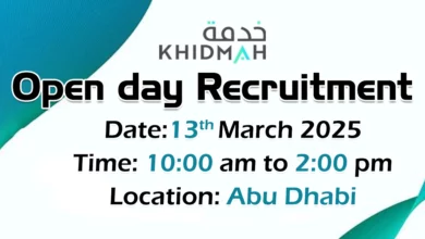 Khidmah Open Day Recruitment in Abu Dhabi