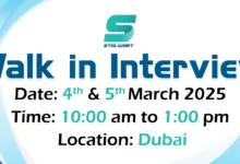 Stalwart Walk in Interview in Dubai