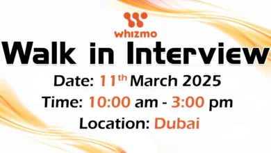 Whizmo Walk in Interview in Dubai